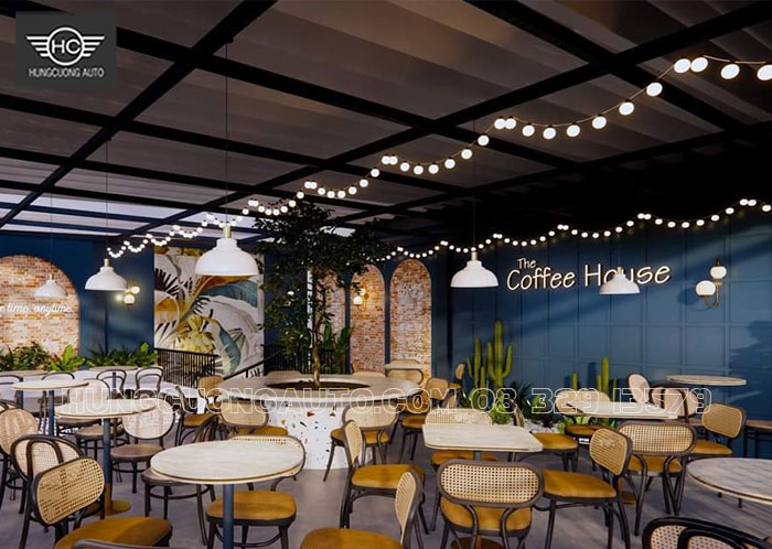 Bản vẽ mái bạt kéo quán cafe siêu đẹp Bản vẽ mái bạt kéo quán cafe siêu đẹp